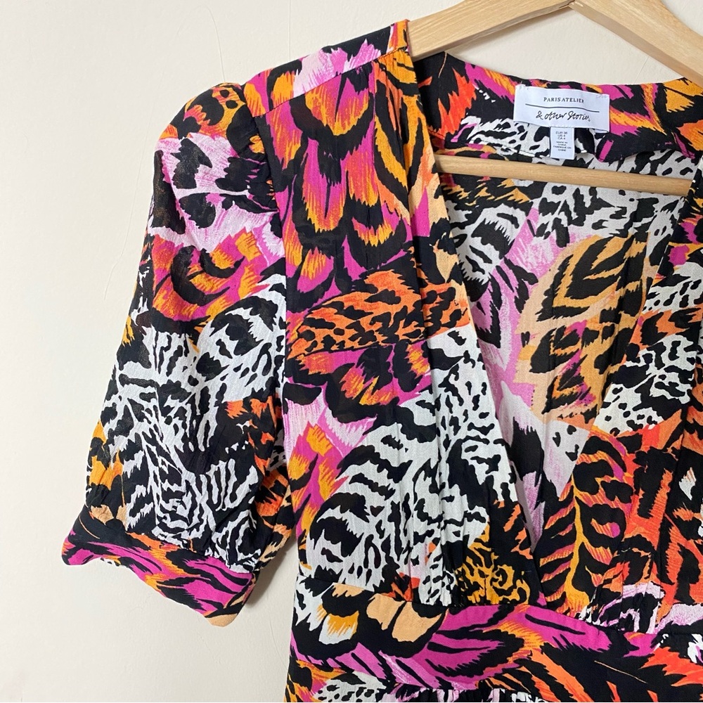& Other Stories Feather Print Maxi Dress - US - Picture 9 of 16